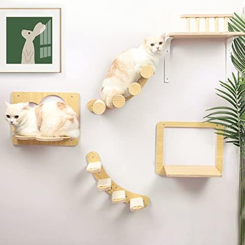 Vaami Cat rede de parede, rede para gatos, poleiro de gato, cama de parede de gato, móveis de gatos