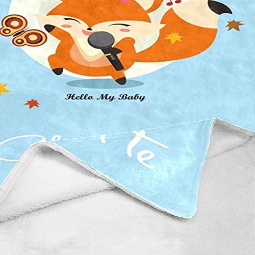 Cobertor de bebê personalizado cobertor de garoto personalizado com seu nome Personalize cobertor