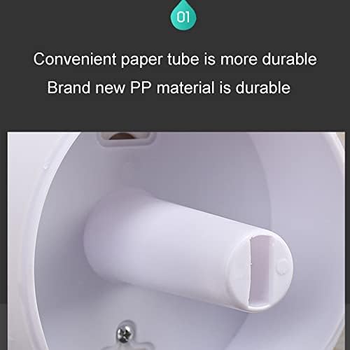 Caixa de lenço de papel higiênico, xícara de atestado de papel de papel à prova d'água com caixa