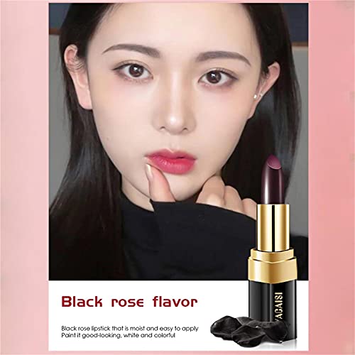 Lipstick 3.5g de cor brilhante brilhante versátil brilho labial transparente para mulheres