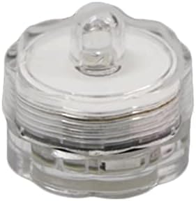 Vicasky Capas de casamento sem chamado LEITO TEA LIGHT VENLAS FALSAS- Ponto de bateria Pedras LED Tealight