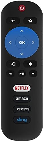 RC280 Replace IR Remote fit for TCL ROKU TV 65S405 43S405 49S405 43FP110 49FP110 40S305 43S305 49S305 32S3800