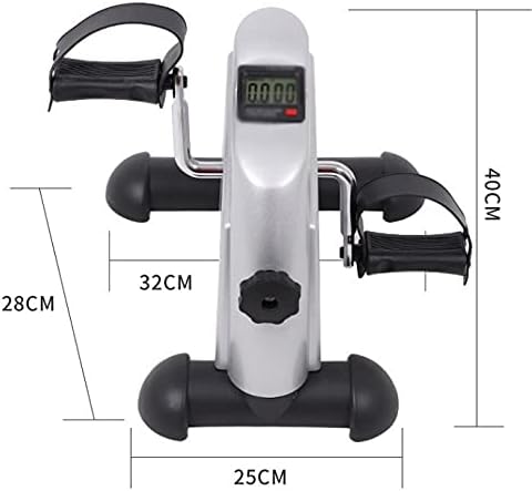 Twdyc Home Exerciser Cycling Fitness Mini Pedal Pedal Exercício Bike LCD Display Indoor Cicling Bike Stepper