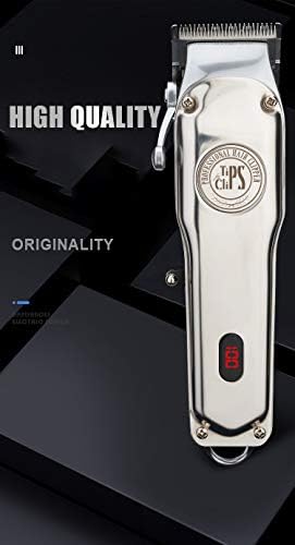 Dicas para clipes de cabelos profissionais Clippers for Men - Máquina de aparas de cabelos sem fio