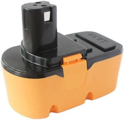 Substituição de bateria de 2 -pacote Ryobi 18V - Compatível com Ryobi P100, P501, P300, P3200, P230,