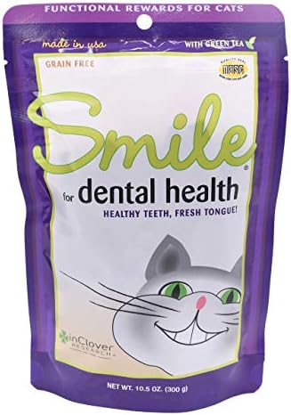 Em Clover Smile Diário Dental Health Soft Chews para Cats & Spry Diário Respiratório e Suporte Ocular Chews Sofra