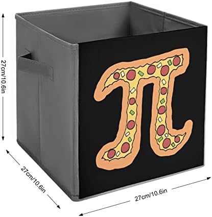 Pizza PI PI Grandes Cubos Bins de armazenamento Caixa de armazenamento Caixa de armazenamento Caixa de