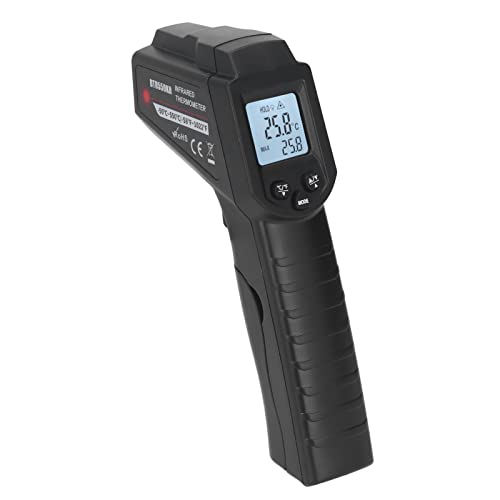 Termômetro infravermelho, design multifuncional, aplicação ampla, temperatura digital sem contato para equipamentos