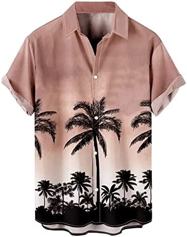 Melhores camisetas para homens Aloha camisa masculina Moda Moda Primavera Verão Top Camisetas