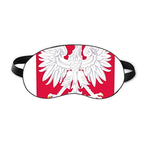 Polônia Europa Europa emblema Sleep Sleep Shield Soft Night Blindfold Shade Cover