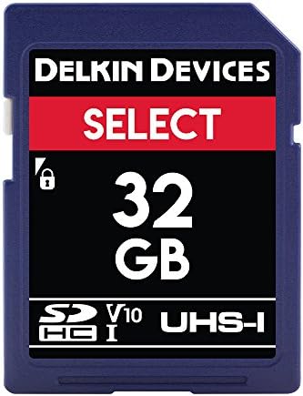 Delkin Dispositivos 32 GB Selecione SDHC UHS-I Memory Card