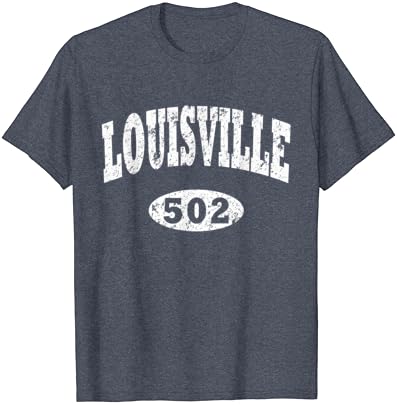 Camisa de Louisville. Código de área de Kentucky vintage 502 camiseta de camiseta
