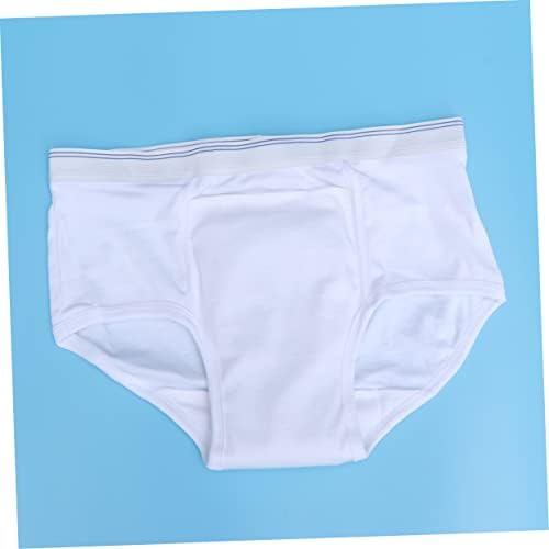 Esquema 3pcs homens mirusas pañales para adultos boxers masculinos cueca resumos urinários reutilizáveis