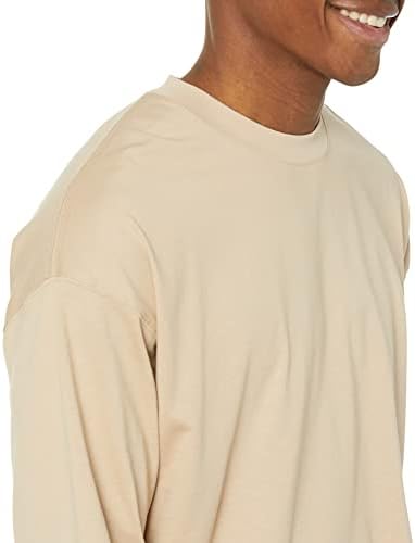 Essentials Men's Men's Grandizit-Sleeve Camiseta