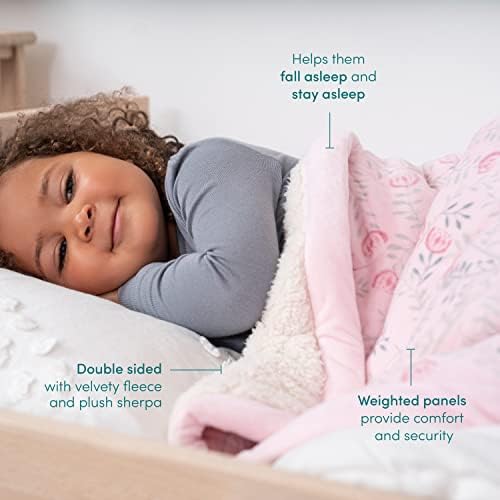 ADEN + ANais abraça o cobertor com pesos de cama de criança aconchegante para crianças-2,65 libras 31