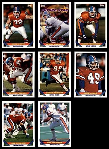 1993 Topps Denver Broncos Team Set Denver Broncos NM/MT Broncos