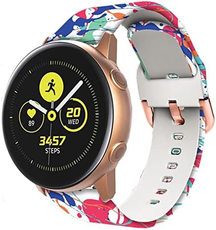 Otgkf 20mm Banda oficial de silicone para Garmin Move Sport Strap Watch Band para Garmin Venu 2 Plus
