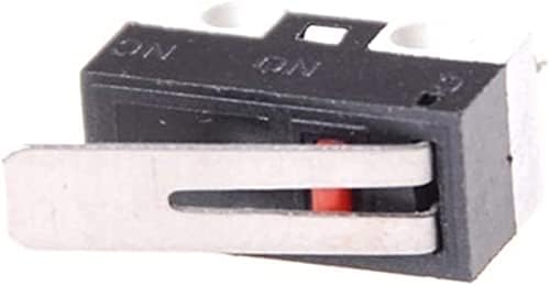 Berrysun Micro Switches 10pcs KW10 de 3 pinos de longa dobradiça alavanca momentânea SPDT Mini Micro