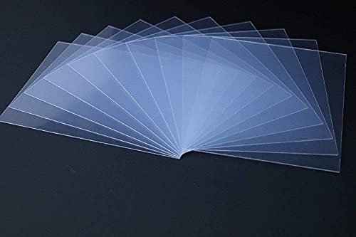 Suprimentos gráficos superiores PETG Clear Plexiglass Plástico Folhas 48 x 96 polegadas - 40mil Espessura