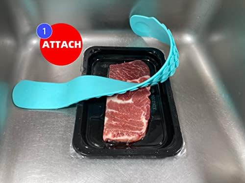 Cinturão de degelo - descongelina carne congelada mais rápida e mais segura - descongelga