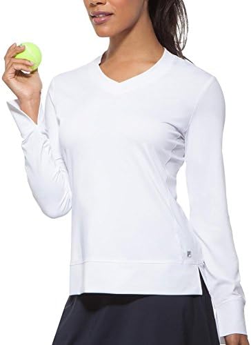 Camisas e tops de fitness de tênis do Fila Womens Core