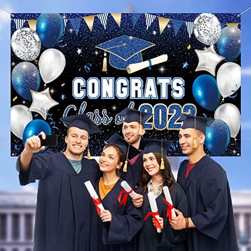 2023 Parabéns pano de pano de graduação para fotografia de graduação fotografia foto adereços
