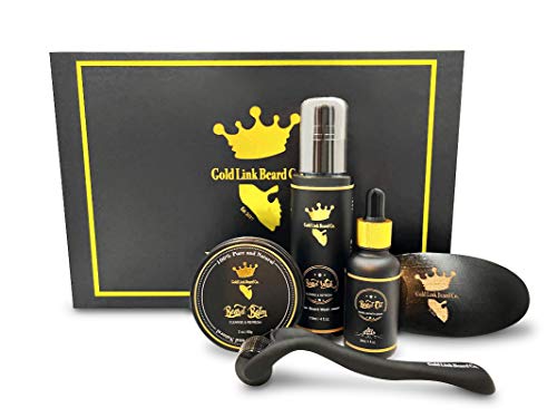 Gold Link Beard Co. Luxury Edition Beard Kit para homens