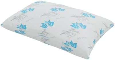 Zen Pedic Shredded Memory Foam Bamboo travesseiro para as costas laterais Viluladores de cama de dormir