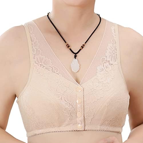 Mulheres Sexy Lace Button Front Shaping Cup Strap Tamanho Grande Sutre Bra Sexy Suty Panty Conjunto