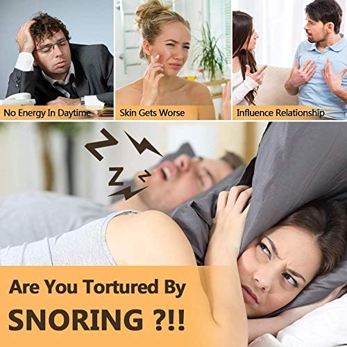 Cinta de queixo anti -snoring - Solução eficaz para roncar solução - Parada de parada respirável ajustável