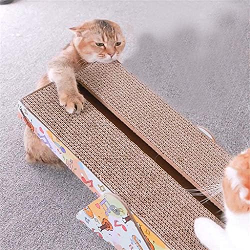 XLAIQ CATS Kitten Scratch Board brinquedo interessante para gatos corrugados almofada de papel gatos unhas raspador
