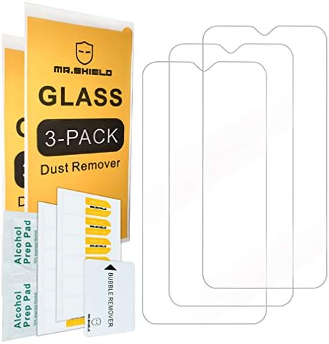 Mr.Shield [3-Pack] projetado para o Samsung Galaxy M10 [Protetor de tela de vidro temperado] [vidro Japão com