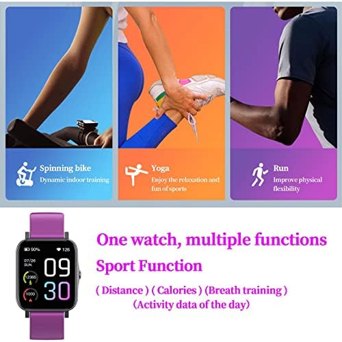 Relógio inteligente - Sport IP68 Smart Watch Compatível com iPhone Samsung Android IOS Presentes