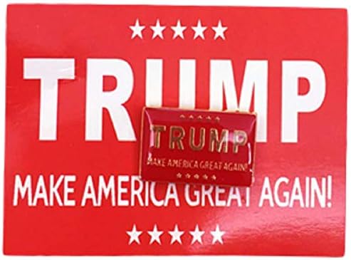 MWS Donald Trump faz da América grande novamente Red Bike Motorcycle Hat Tap Pin