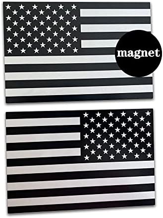 Ímã de decalque de bandeira preta Americana para caminhões ímãs de carros e adesivos adesivos patrióticos