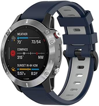 [2 pacote] Watch Band Compatível para Garmin Forerunner 955/955 Solar/945/935/745 Sport Pulseira