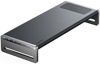 Estação de ancoragem USB-C 675 com portas USB-C de 10 Gbps, tela 4K@60Hz HDMI, almofada de carregamento sem
