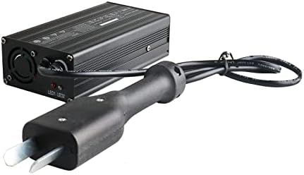 OXEXE 48V 5A Carrinho de golfe chumbo Carregador de bateria de chumbo, carregador inteligente de 5 amp com carga