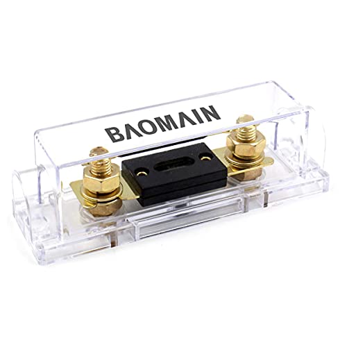 Baomain ANL 350A Proteção elétrica ANL Fusível com suporte de fusível 1 pacote