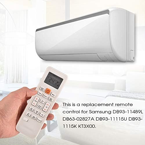 Controle remoto de ar condicionado, substituição universal de controle remoto para Samsung DB93-11489L