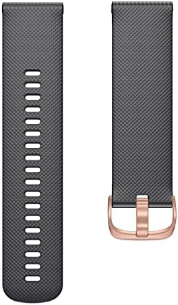 HKTS 18 20 22mm Smart Watch tiras oficiais para Garmin Venu 2 Silicone Wrist Belt para Garmin Venu 2s Sq Bracelet