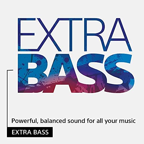 Sony MDRXB55AP Wired Bass Earbud fones de ouvido/fone de ouvido com microfone para telefonema, azul
