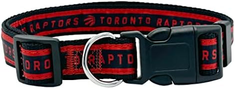 NBA Pet Collar Toronto Raptors Cola de cachorro, média, colarinho de basquete para cães e gatos.