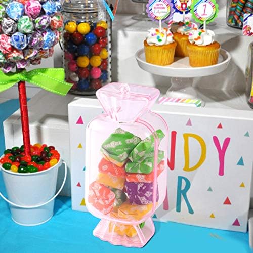 Toyandona Clear Container 12pcs Party Candy Containers Transparent Candy Box Caixa de presente decorativa para