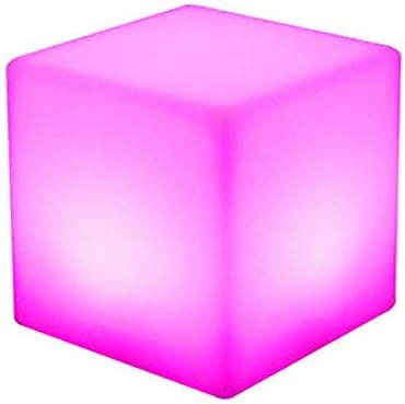 Night Light Indoor Light 3,9 polegadas Cubo LED de mudança de cor 16 cores RGB com brilho diminuto Lâmpada