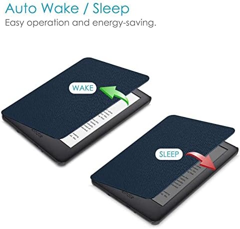 Case para a nova capa de couro de 6,8 de 6,8 - capa de couro PU com despertar/sono automático - se encaixa na