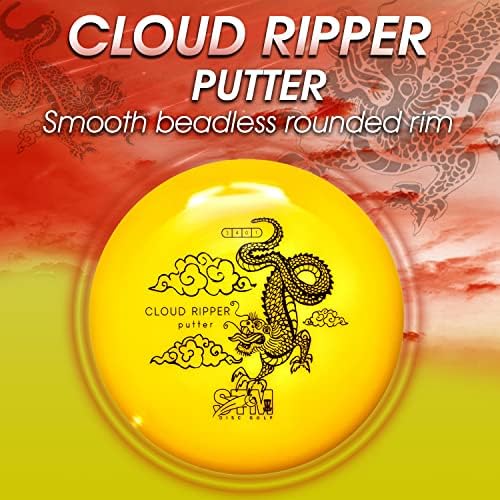 STM DISC Golf Cloud Ripper Putter-Light Peso Frisbee Voltxplore plástico confortável e versátil