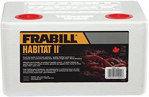 Frabill Habitat Worm Storage | Armazenamento premium para rastreadores