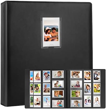 640 Bolsões Álbum de fotos para Fujifilm Instax Mini Camera, Polaroid Snap Pic-300 Z2300 Câmera instantânea,