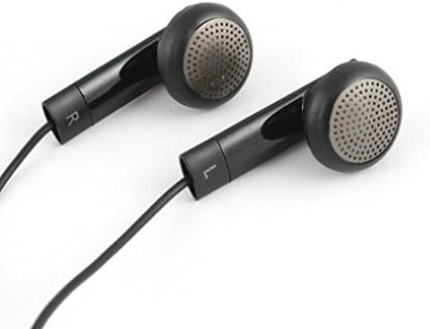 Fone de ouvido de 3,5 mm de mãos -livres com os fones de ouvido MIC DUTOLBUDOS DO EARBUDOS DOPONESos com fio [preto] para Motorola Moto G5 Plus - Motorola Moto G6 - Motorola Moto G6 Play